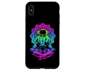 Carcasa para iPhone XS MAX Yoga Astronauta Mandala Zen Meditación Lotus Pose