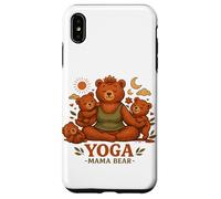 Carcasa para iPhone XS MAX Yoga Mama Bear - Regalo Divertido para mamás Mindfulness Wellness