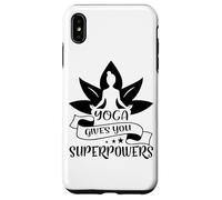 Carcasa para iPhone XS MAX Yoga te da superpoderes Lotus Meditación Pose