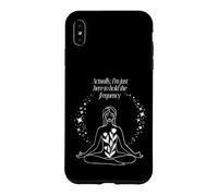 Carcasa para iPhone XS MAX Yoga Trabajador de la Luz Sanador de energía Espiritual Meditador Chakra