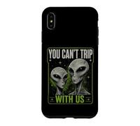 Carcasa para iPhone XS MAX You Can't Trip with Us Funny Alien Retro Vintage UFO Graphic