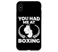 Carcasa para iPhone XS MAX You Had Me At Boxing Self-Defense