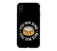 Carcasa para iPhone XS MAX You Win Some You Dim Sum Juego de Palabras Divertido con Comida