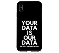 Carcasa para iPhone XS MAX Your Data Is Our Data INFOSEC Tech Company Security Breach