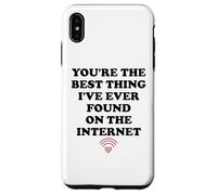 Carcasa para iPhone XS MAX Youre The Best Thing Ive Ever Found on Internet Husband Wife