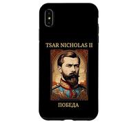 Carcasa para iPhone XS MAX Zar Nicolás II Rusia Ortodoxa Rusia Historia