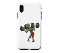 Carcasa para iPhone XS MAX Zombie Halterofilia Muertos vivientes Gimnasio Entren