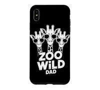 Carcasa para iPhone XS MAX Zoo Wild Dad Safari Vida Silvestre Familia Animal Viaje a Juego