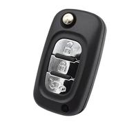 Carcasa para Llave De Coche, Carcasa con 3 Botones para Renault para Fluence 2009-2015 para Clio III 2006-2010 para Kangoo 2010 2011 2012 2013 2014
