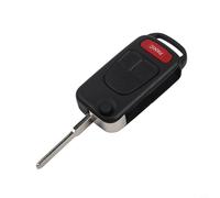 Carcasa para llave de coche compatible con Mercedes para Benz Ml 320 430 500 Slk 230 1998 a 2005 3 Plus 1 botón carcasa remota color negro sustituto perfecto para carcasas de llaves viejas y