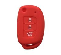 Carcasa para Llave de Coche Funda Funda para Llave de Coche Funda Decorativa para Hyundai Ix35 Grand I10 Elantra 2017 Tucson Sonata Ix25 I20 Creta Santa Fe GLS Reina-Red