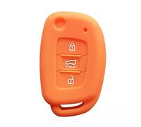 Carcasa para Llave de Coche Funda Funda para Llave de Coche Funda Decorativa para Hyundai para Accent ix25 Tucson ix35 2014 Elantra Creta Verna i40 i10 Solaris 2015-2016 2021-Orange C