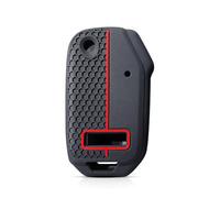 Carcasa para Llave de Coche Funda Funda para Llave de Coche Funda Decorativa para KIA Proceed Cerato Sorento Niro Ceed Xceed Soul Seltos Sportage K3 K5 Carnival 2019-2022-new Folding 3btns