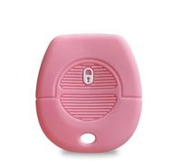 Carcasa para Llave de Coche Funda Funda para Llave de Coche Funda Decorativa para Nissan Micra Almera K12 Terrano Primera P12 X-Trail-Pink