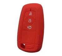 Carcasa para Llave de Coche Funda Funda para Llave de Coche Funda Decorativa para Ranger Fusion para Mustang Explorer EcoSport Edge S-MAX para Ranger OEM: 3buttons Size:-A Model Red