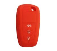 Carcasa para Llave de Coche Funda Funda para Llave de Coche Funda Decorativa para Ranger Fusion para Mustang Explorer EcoSport Edge S-MAX para Ranger OEM: 3buttons Size:-B Model Red