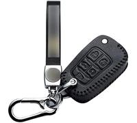 Carcasa para Llave de Coche Funda para Mando a Distancia de Coche para Chevrolet, para Camaro, para Cruze para Malibu(Black)