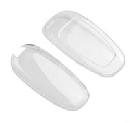 Carcasa para llave Hyundai para Santa Fe para Sonata para llaves remotas Tucson diseñada para adaptarse sin interferir con la funcionalidad del botón (transparente)