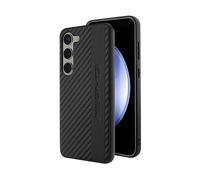Funda AMG Galaxy S23+, negra - rayas y relieve de carbono