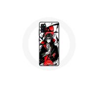 Carcasa para Oppo A16 Itachi Uchiwa Anime Naruto Teaser