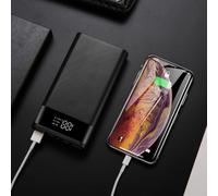 Carcasa para Power Bank SUSUchens con pantalla digital, Plug and Play, gran capacidad, doble salida USB, lámpara LED, cargador para 6 baterías
