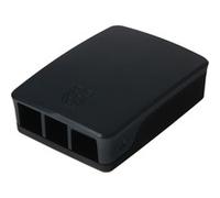 Caja para Raspberry Oficial PI 4, Negro/Gris Raspberry