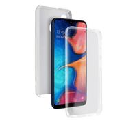 Carcasa para Samsung Galaxy A20e 360ª Silicona + Trasera policarbonato - Transp.