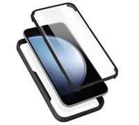 Carcasa para Samsung Galaxy A32 4G Plexiglás Polímero Antigolpes Contorno Negro