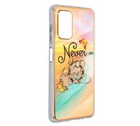 Carcasa para Samsung Galaxy A32 5G Anillo Sujeción Diseño Playa - Naranja