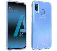 Carcasa para Samsung Galaxy A40 Colección Cristal Bimateria - Transparente