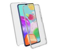 Carcasa para Samsung Galaxy A41 Silicona + Trasera policarbonato - Transp