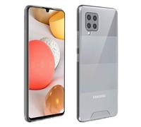 Carcasa para móvil - AVIZAR Bazik Collection, Compatible con Samsung Galaxy A42, Transparente
