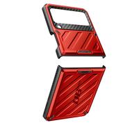 Carcasa para Samsung Galaxy Z Flip 4 Multicapa Unicorn Beetle Pro Supcase Rojo