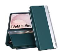 Carcasa para Samsung Galaxy Z Fold 8 Ultra 5G con S Pen Flip Case (Verde)