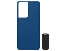 Carcasa para Samsung S21 Ultra Soporte Vídeo Super Frosted Shield Nillkin - Azul