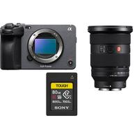 Carcasa para Sony FX3A; lente Sony FE 24-70 mm f/2,8 GM II; Sony 80 GB Tough CFexpress Tipo A 800 MB/s nuevo