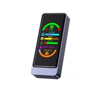 Carcasa para SSD M.2 con Bloqueo de Contraseña y Pantalla Inteligente, Carcasa Portátil para Disco Duro Externo para SSD NVMe M.2 2230/2242