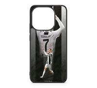 Carcasa para teléfono compatible con Honor 400 Lite - Cristiano Ronaldo - Energía ofensiva - Sublimación HD - Silicona Negro - Carcasa para teléfonos con Locura