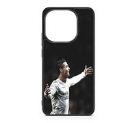Carcasa para teléfono compatible con Honor 400 Lite - Cristiano Ronaldo - Potencia y velocidad - Sublimación HD - Silicona Negro - Carcasa para teléfonos con Locura