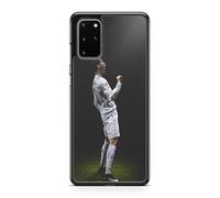 Carcasa para teléfono compatible con Samsung Galaxy S20 FE - Cristiano Ronaldo - Esprit Competitive - Sublimación HD - Silicona Negro - Carcasa para teléfonos con Locura