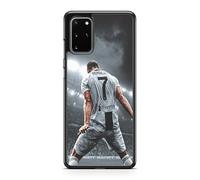 Carcasa para teléfono compatible con Samsung Galaxy S20 FE - Cristiano Ronaldo - Impacto Visual - Sublimación HD - Silicona Negro - Carcasa para teléfonos con Locura