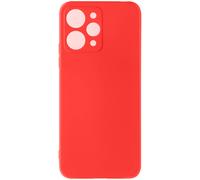 Carcasa para Xiaomi Redmi 12 Silicona Semi-rigida Acabado Soft-touch Rojo