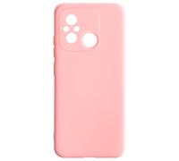 Carcasa para Xiaomi Redmi 12C Silicona Semi-rigida Acabado Soft-touch Rosa Claro