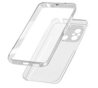 Carcasa para Xiaomi Redmi 12C Trasera Rígida Delantera Flexible Transparente