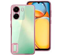 Carcasa para Xiaomi Redmi 13C / 13C 5G / Poco C65 Borde Metalizado (Rosa) - COOL