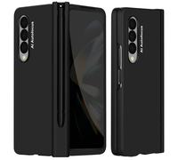 Carcasa para Z Fold 4 Soft Touch + Protector pantalla Externa/Lápiz Negro