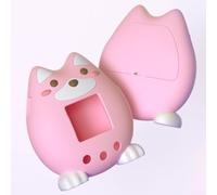 Carcasa protectora a prueba de golpes para Tamagotchi Paradise Blue (rosa) | Material suave al tacto, agarre cómodo, agarre antideslizante, para un juego prolongado, suave para las manos