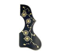 Carcasa protectora adhesiva para guitarra folclórica, antiarañazos, placa acústica, cubierta adhesiva para placa