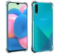 Carcasa Protectora Bumper para Samsung Galaxy A50 , A30s - Transparente