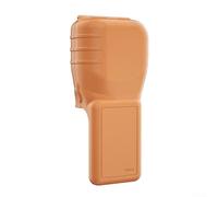 Carcasa protectora compacta de 5,2 cm para Pocket 3 Build Compact 5,2 cm | Exterior de silicona suave, núcleo de plástico duro, resistente a los impactos, tacto suave, negro o colores vibrantes